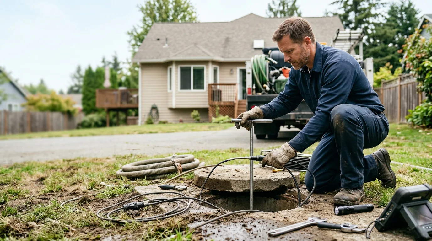 Septic Tank Pumping in Olga, WA